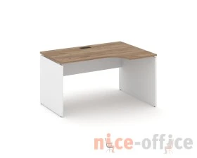 Стол рабочий эргоном. правый 1580x800/980x750 Стайл Проджект / Style Project images