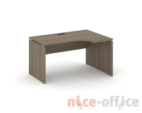 Стол рабочий эргоном. правый 1580x800/980x750 Стайл Проджект / Style Project images