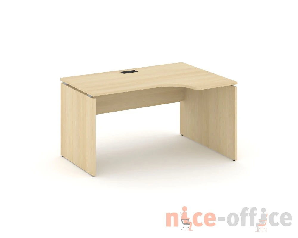Стол рабочий эргоном. правый 1580x800/980x750 Стайл Проджект / Style Project
