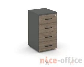Тумба опорная/приставная с ящиками 416x460x750 Стайл Проджект / Style Project images