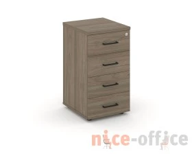 Тумба опорная/приставная с ящиками 416x460x750 Стайл Проджект / Style Project images