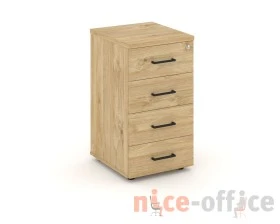 Тумба опорная/приставная с ящиками 416x460x750 Стайл Проджект / Style Project images