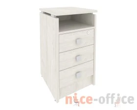 Тумба приставная с замком 412x450x755 Стайл Систем / Style System images