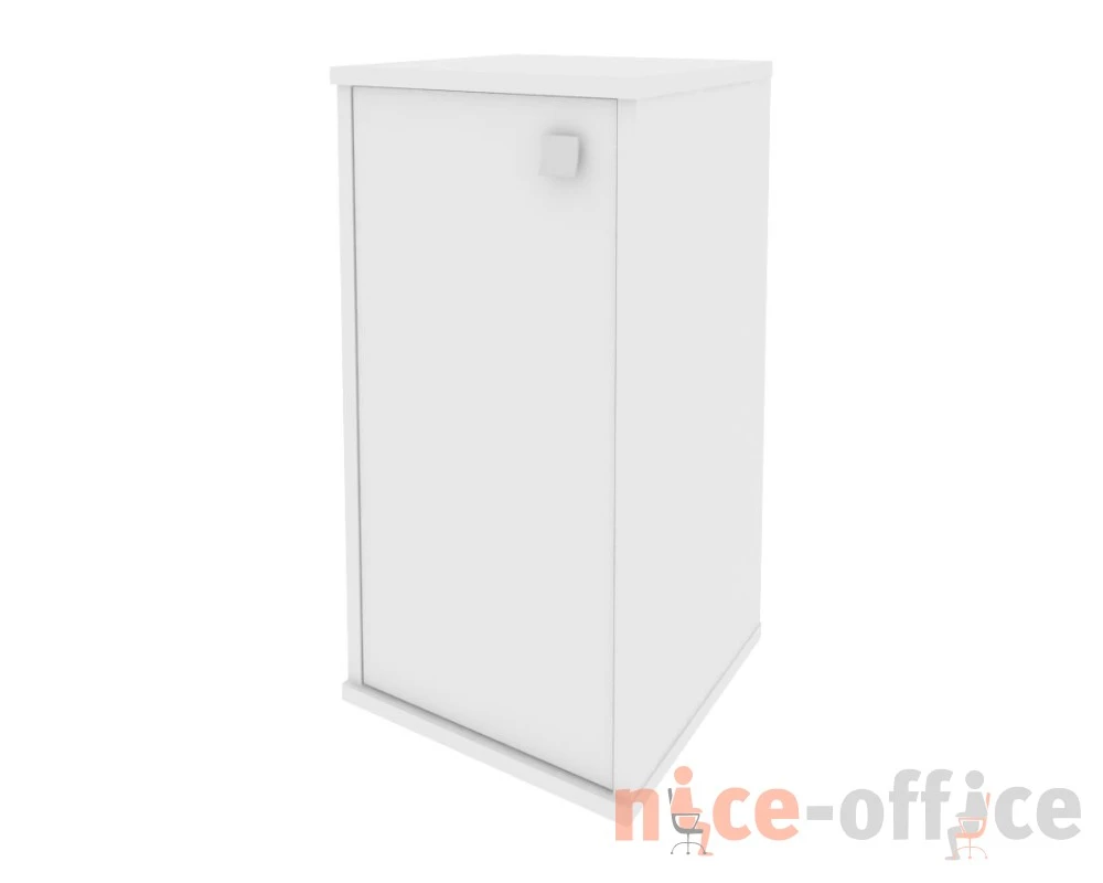 Шкаф низкий узкий 1 низкая дверь ЛДСП левый 412x410x828 Стайл Систем / Style System