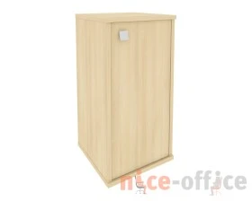 Шкаф низкий узкий 1 низкая дверь ЛДСП правый 412x410x828 Стайл Систем / Style System images