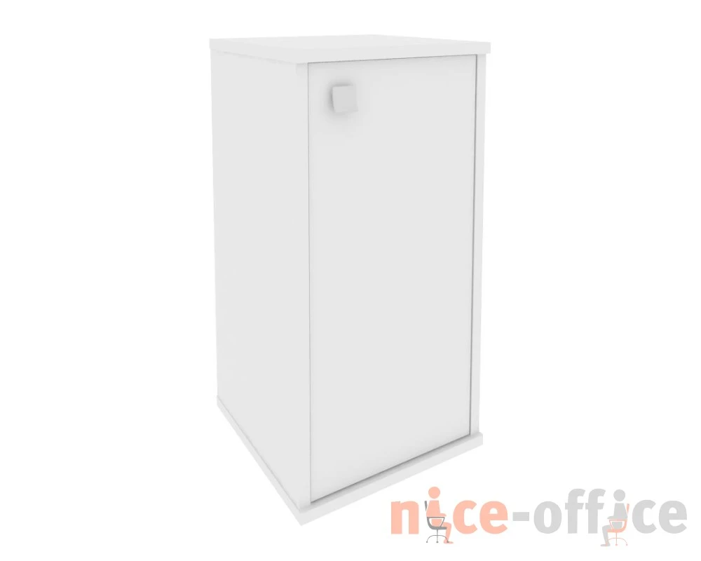 Шкаф низкий узкий 1 низкая дверь ЛДСП правый 412x410x828 Стайл Систем / Style System