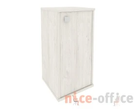 Шкаф низкий узкий 1 низкая дверь ЛДСП правый 412x410x828 Стайл Систем / Style System images