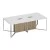 Белый премиум/Дуб гладстоун светлый