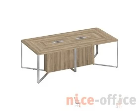 Стол для переговоров составной 2-секционный 280x120x75,6 Speech images
