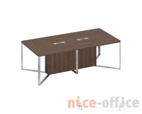 Стол для переговоров составной 2-секционный 280x120x75,6 Speech images