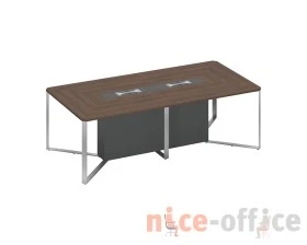 Стол для переговоров составной 2-секционный 280x120x75,6 Speech images