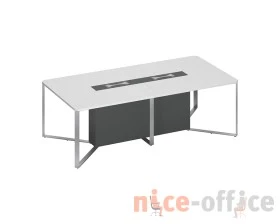 Стол для переговоров составной 2-секционный 280x120x75,6 Speech images