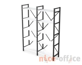 Стеллаж двойной (1560x400x2000) АРРЕДО / ARREDO images