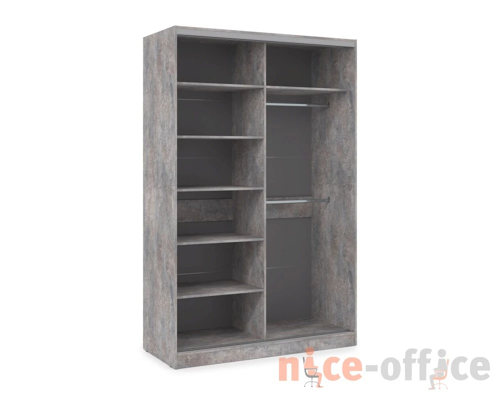 Шкаф-купе 2-дверный (1204*600*2201) ШКДД.12.6 КОМФОРТ / COMFORT