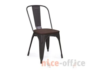 Стул металлический Бистро Вуд / Bistro Wood images