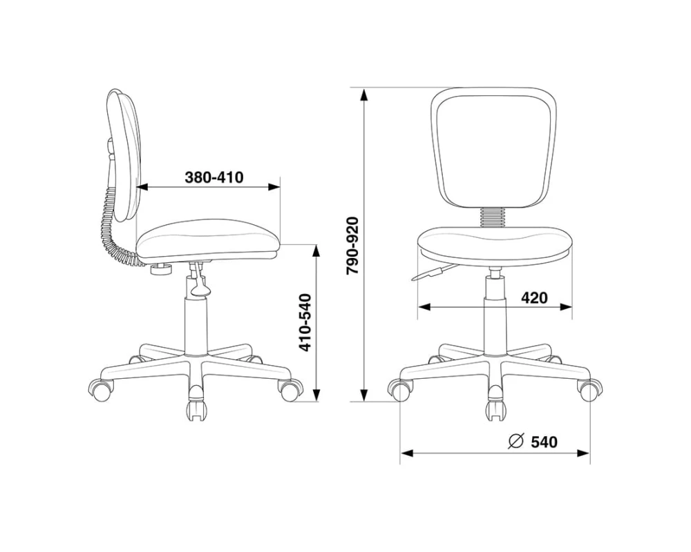Кресло Бюрократ CH-204NX/GIRAFFE