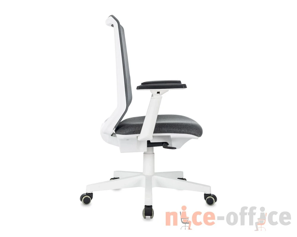 Кресло Бюрократ MC-W611N Сетка/ Ткань, Серый