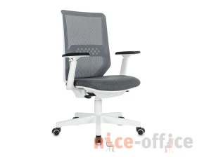 Кресло Бюрократ MC-W611N Сетка/ Ткань, Серый images