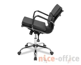 Кресло College CLG-630 LXH-B Экокожа, Черный images