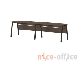 Линейный кластер на 2 рабочих места 2800х700х750 Лавана Стил / Lavana Steel images