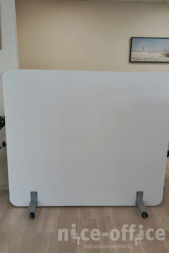 Перегородка на роликах 1600x18x1400 R-line фото в интерьере 1
