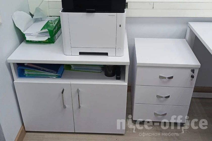 Тумба мобильная 432x460x611 Onix Direct фото в интерьере 1