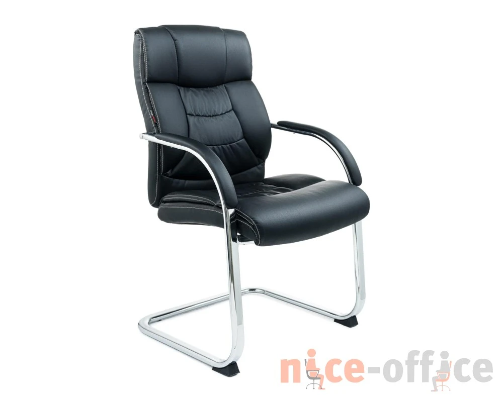 Кресло George ML 2108G Экокожа, Черный