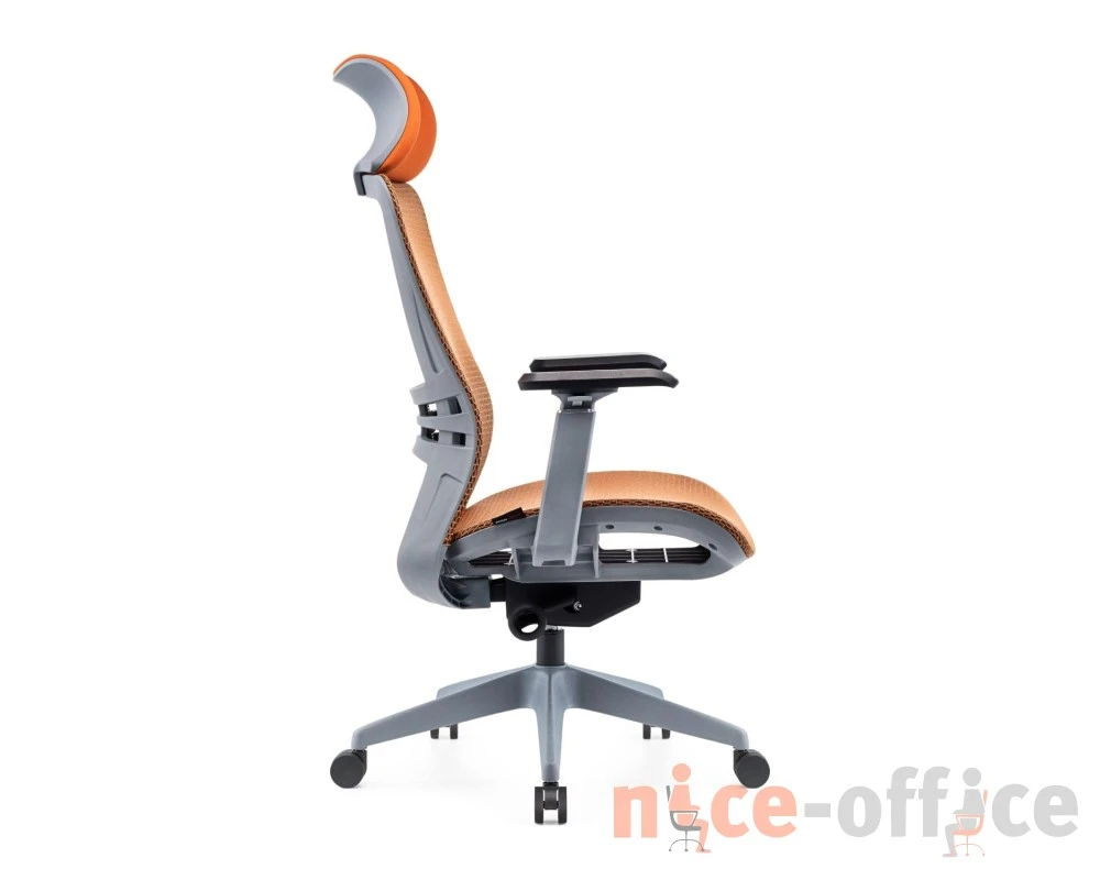 Кресло VIKING-32 M123В-3 Сетка, Оранжевый