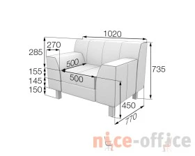 Кресло FL1-2 Флагман MVK images