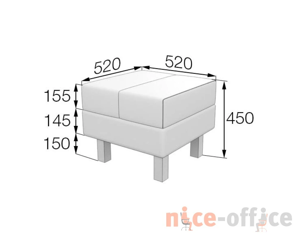 Пуф FL-b11 Флагман MVK