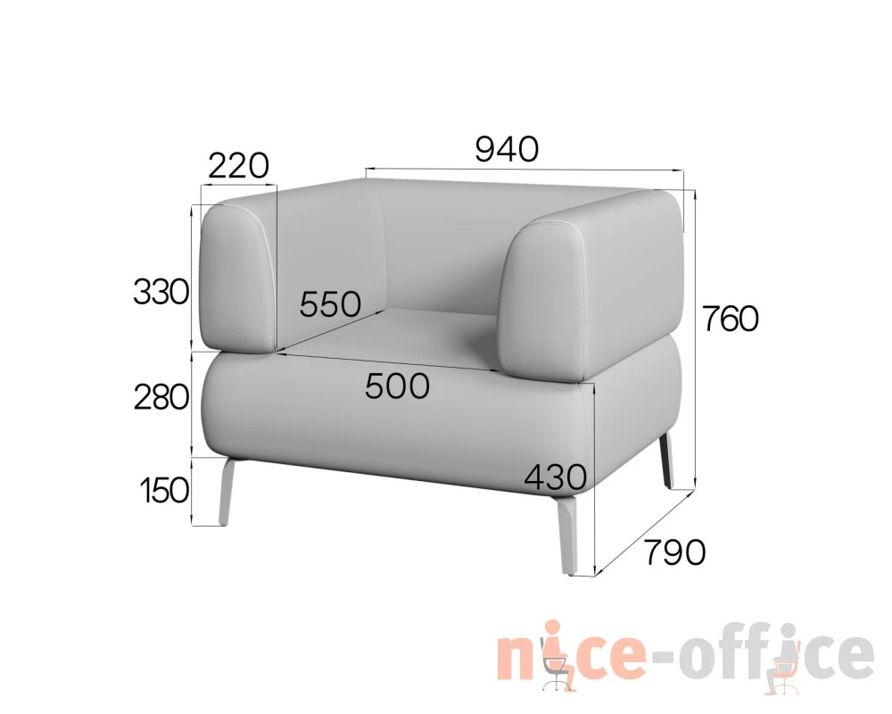 Кресло Fd1-2 Флойд MVK