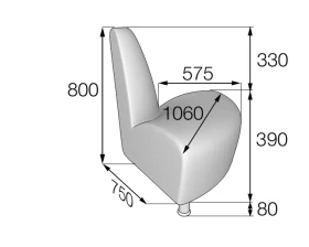 Модуль угловой внешний MixCV Микс MVK images