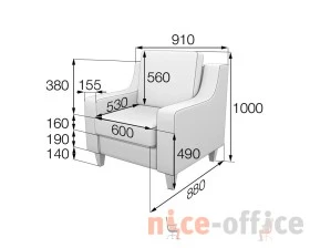 Кресло R1 Ричмонд MVK images