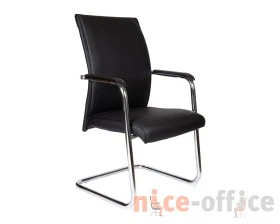Кресло Norden Мира блэк CF / Myra CF black Экокожа, Черный images
