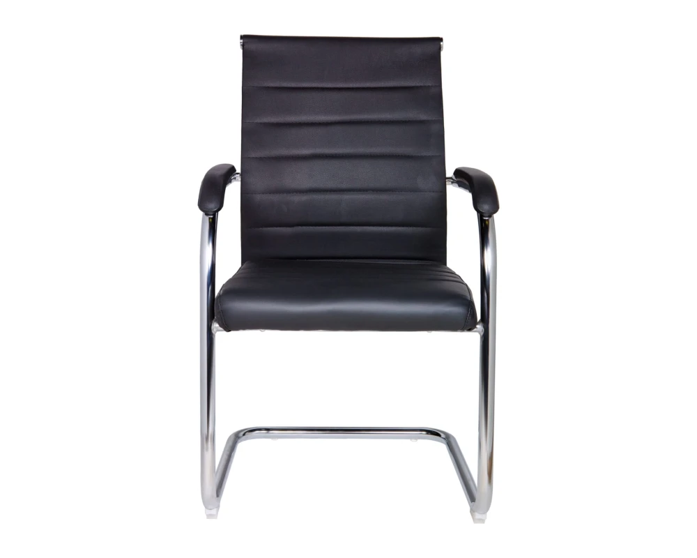 Кресло Norden Авалон CF / хром Экокожа, Черный