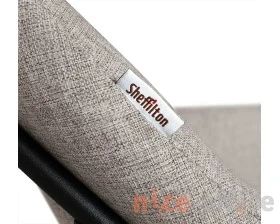 Кресло SHT-AMS2 на металлокаркасе Ткань, Серый дым/Черный муар images
