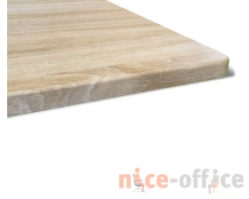Стол SHT-TU117/TT 120/80 МДФ Коричневый/Дуб сонома светлый images