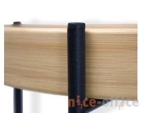 Столик кофейный SHT-CT30 Черный муар/Прозрачный лак images