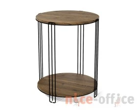 Столик кофейный SHT-CT33 Черный муар/Светлый орех images