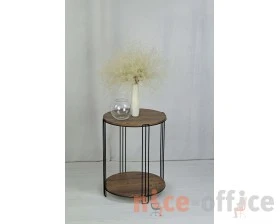 Столик кофейный SHT-CT33 Черный муар/Светлый орех images