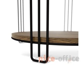 Столик кофейный SHT-CT33 Черный муар/Светлый орех images