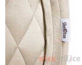 Стул барный деревянный SHT-ST31-C4/S65 Велюр, Кремовый/Светлый орех images