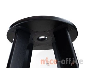 Стул барный SHT-S146 Дерево, Черный/Нерж images