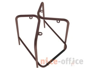 Стул барный SHT-ST19/S29P Пластик, Черный/Медный металлик images