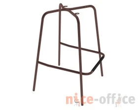 Стул барный SHT-ST19/S29P Пластик, Черный/Медный металлик images