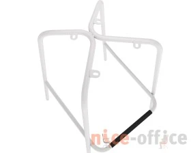 Стул барный SHT-ST36-3/S29P Велюр, Нейтральный серый/Белый муар images
