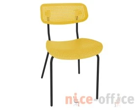 Стул офисный SHT-S85М Пластик, Желтый/Черный images