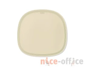 Стул подъемно-поворотный SHT-S85-2/S121М Пластик, Бежевый/Черный муар images