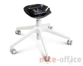 Стул подъемно-поворотный SHT-ST31-C1/S154 Ткань, Пепельный/Белый images