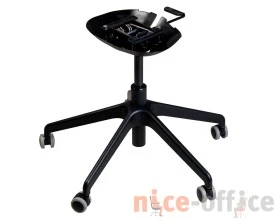 Стул подъемно-поворотный SHT-ST31/S154 Пластик, Красный/Черный images